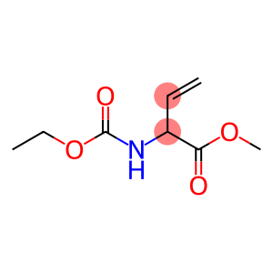 3-Butenoic  acid,  2-[(ethoxycarbonyl)amino]-,  methyl  ester