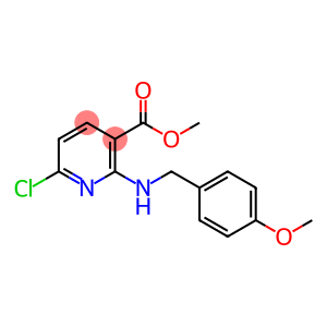 methyl 6-chloro-2-((4-methoxybenzyl)amino)nicotinate