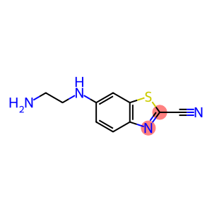 2-Benzothiazolecarbonitrile, 6-[(2-aminoethyl)amino]-