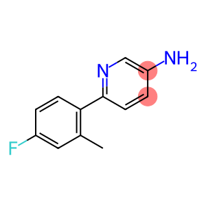 3-Pyridinamine, 6-(4-fluoro-2-methylphenyl)-