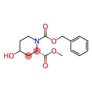 1,2-Piperidinedicarboxylic acid, 4-hydroxy-, 2-methyl 1-(phenylmethyl) ester, (2S)-