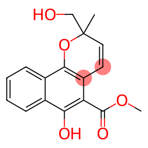 6-羟基-2-(羟基甲基)-2-甲基-2H-萘并[1,2-B]吡喃-5-羧酸甲酯