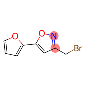 3-(bromomethyl)-5-(furan-2-yl)-1,2-oxazole