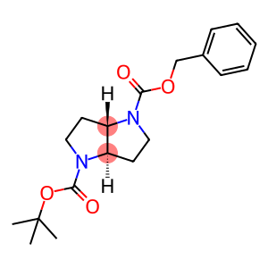 rel-4-苄基1-(叔丁基)(3aR,6aS)-2,3,3a,6a- 四氢吡咯并[3,2-b]吡咯-1,4-二羧酸酯