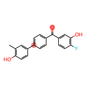 (4-fluoro-3-hydroxyphenyl)-(4'-hydroxy-3'-methylbiphenyl-4-yl)-methanone