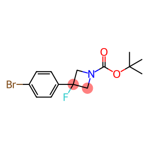 1-Boc-3-(4-bromophenyl)-3-fluoroazetidine