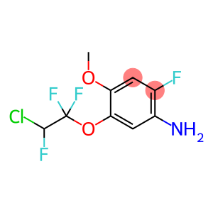 5-(2-Chloro-1,1,2-trifluoroethoxy)-2-fluoro-4-methoxyaniline