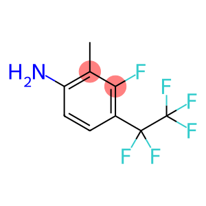 Benzenamine, 3-fluoro-2-methyl-4-(1,1,2,2,2-pentafluoroethyl)-