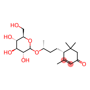 2-Cyclohexen-1-one, 4-[(3R)-3-(β-D-glucopyranosyloxy)butyl]-3,5,5-trimethyl-, (4R)-