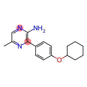 2-吡嗪胺,3-[4-(环己氧基)苯基]-5-甲基