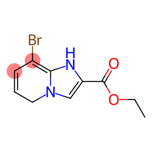 Imidazo[1,2-a]pyridine-2-carboxylic acid, 8-bromo-1,5-dihydro-, ethyl ester