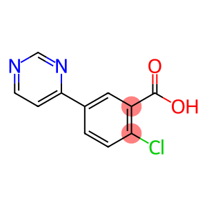 2-chloro-5-pyrimidin-4-yl-benzoic acid