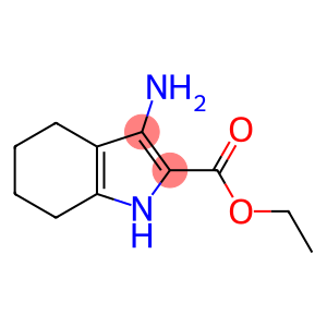 1H-Indole-2-carboxylic acid, 3-amino-4,5,6,7-tetrahydro-, ethyl ester