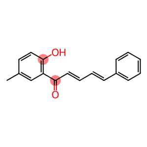 1-(2-hydroxy-5-methylphenyl)-5-phenyl-2,4-pentadien-1-one