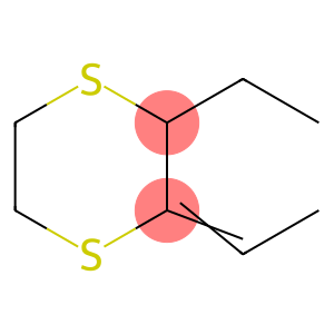2-Ethyl-3-ethylidene-1,4-dithiane