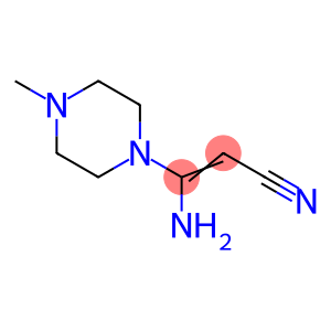 3-AMINO-3-(4-METHYLPIPERAZINO)ACRYLONITRILE