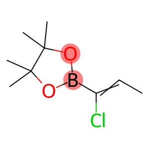 2-(1-Chloro-1-propen-1-yl)-4,4,5,5-tetramethyl-1,3,2-dioxaborolane