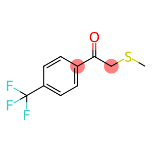 p-trifluoromethyl-α-methylthioacetophenone