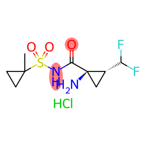 (1R,2R)-1-氨基-2-(二氟甲基)-N-[(1-甲基环丙基)磺酰基]环丙烷甲酰胺盐酸盐