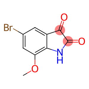 5-Bromo-7-methoxy-1H-indole-2,3-dione