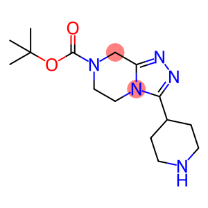 tert-butyl 3-(piperidin-4-yl)-5H,6H,7H,8H-[1,2,4]triazolo[4,3-a]pyrazine-7-carboxylate
