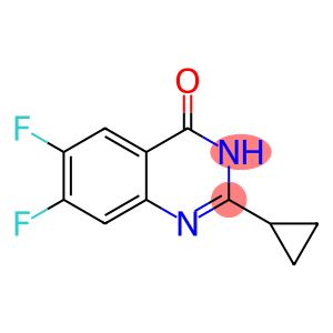 2-cyclopropyl-6,7-difluoroquinazolin-4-ol