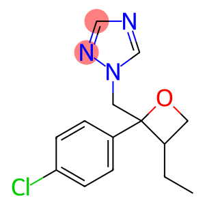 1H-1,2,4-Triazole, 1-[[2-(4-chlorophenyl)-3-ethyl-2-oxetanyl]methyl]-