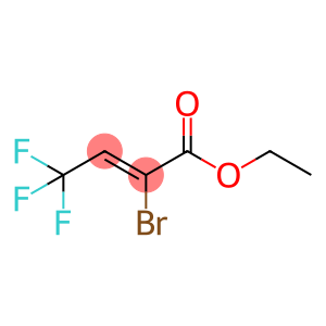 Z-2-Bromo-4,4,4-trifluorbutenoic acid, ethyl ester