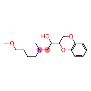 1,4-Benzodioxin-2-methanol, 2,3-dihydro-α-[[(4-methoxybutyl)methylamino]methyl]-