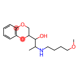 1,4-Benzodioxin-2-methanol, 2,3-dihydro-α-[1-[(4-methoxybutyl)amino]ethyl]- (9CI)