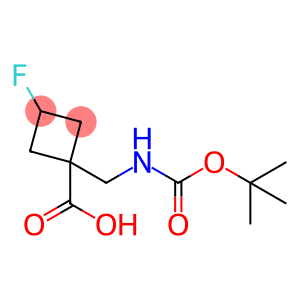 1-(BOC-氨基甲基)-3-氟环丁烷-1-甲酸