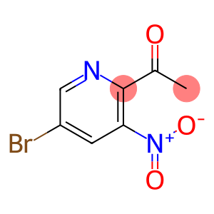 1-(5-bromo-3-nitro-2-pyridyl)ethanone