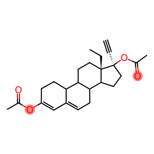 17α-Ethynyl-18-methylestra-3,5-diene-3,17β-diol Diacetate