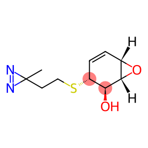 (1R,2R,3R,6S)-3-[[2-(3-甲基-3H-双吖丙啶-3-基)乙基]硫代]-7-氧杂二环[4.1.0]庚-4-烯-2-醇