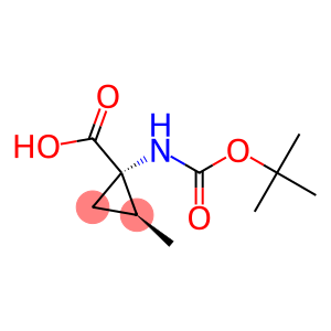 (1S,2S)-N-BOC-1-Amino-2-methylcyclopropanecarboxylic acid