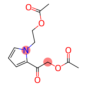 Ethanone, 2-(acetyloxy)-1-[1-[2-(acetyloxy)ethyl]-1H-pyrrol-2-yl]-