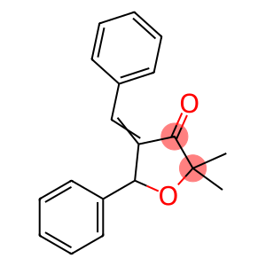 3(2H)-Furanone, dihydro-2,2-dimethyl-5-phenyl-4-(phenylmethylene)-