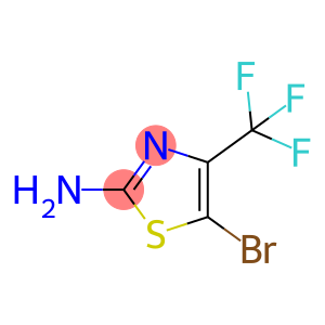 5-溴-4-(三氟甲基)噻唑-2-胺