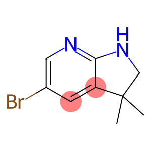 5-溴-3,3-二甲基-2,3-二氢-1H-吡咯并[2,3-B]吡啶