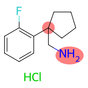 1-(2-Fluorophenyl)cyclopentylmethylamine hydrochloride