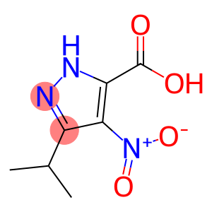 3-Isopropyl-4-nitro-1H-pyrazole-5-carboxylic acid