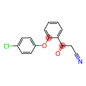 2-(4-CHLOROPHENOXY)-BETA-OXO-BENZENEPROPANENITRILE