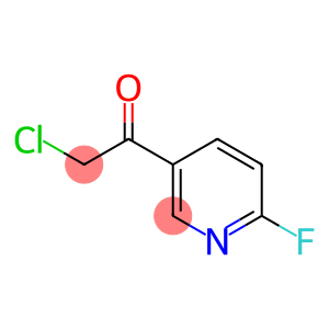 Ethanone, 2-chloro-1-(6-fluoro-3-pyridinyl)- (9CI)