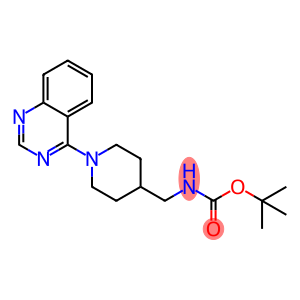 Carbamic acid, N-[[1-(4-quinazolinyl)-4-piperidinyl]methyl]-, 1,1-dimethylethyl ester