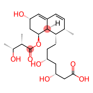 1-Naphthaleneheptanoic acid, 1,2,6,7,8,8a-hexahydro-β,δ,6-trihydroxy-8-[(2S,3S)-3-hydroxy-2-methyl-1-oxobutoxy]-2-methyl-, (βR,δR,1S,2S,6S,8S,8aR)-