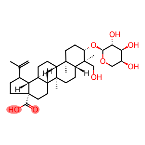 Lup-20(29)-en-28-oic acid, 3-(α-L-arabinopyranosyloxy)-23-hydroxy-, (3β,4α)-