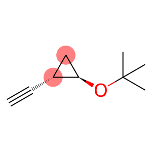 Cyclopropane, 1-(1,1-dimethylethoxy)-2-ethynyl-, trans- (9CI)