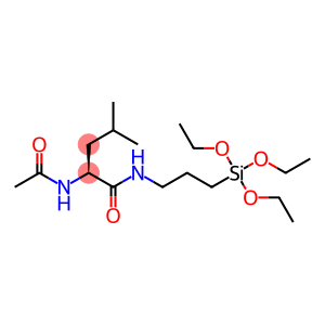 N-(N-乙酰基亮氨酰基)-3-氨基丙基三乙氧基硅烷