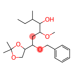 D-altro-Nonitol, 1,2,3,6-tetradeoxy-3-methyl-5-O-methyl-8,9-O-(1-methylethylidene)-7-O-(phenylmethyl)-, (3.xi.)-