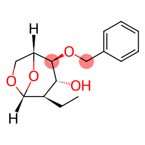 .beta.-D-Glucopyranose, 1,6-anhydro-2-deoxy-2-ethyl-4-O-(phenylmethyl)-